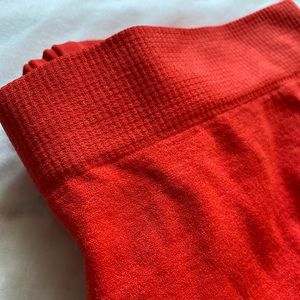 Blood Orange Thick Tights, New